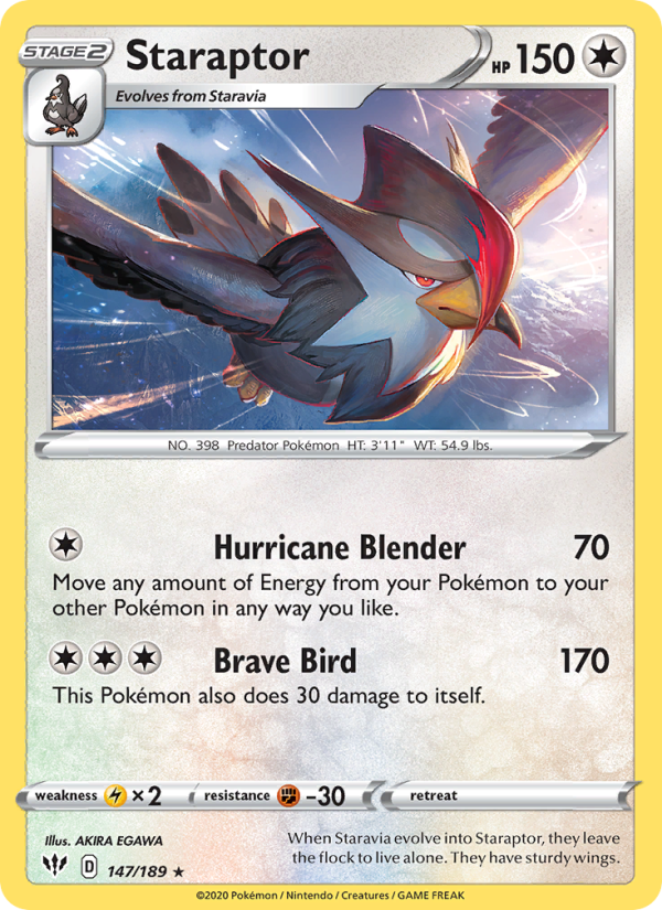 Staraptor - Pokémon TCG Card