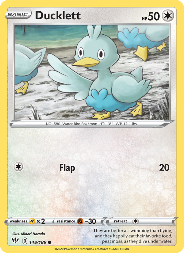 Ducklett - Pokémon TCG Card