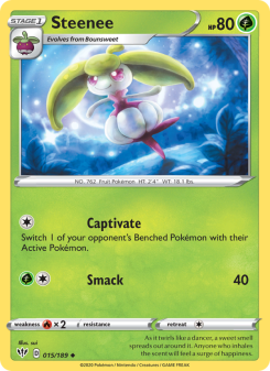 Steenee - pokemon TCG Card