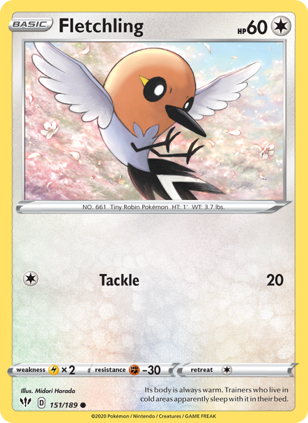 Fletchling - Pokémon TCG Card