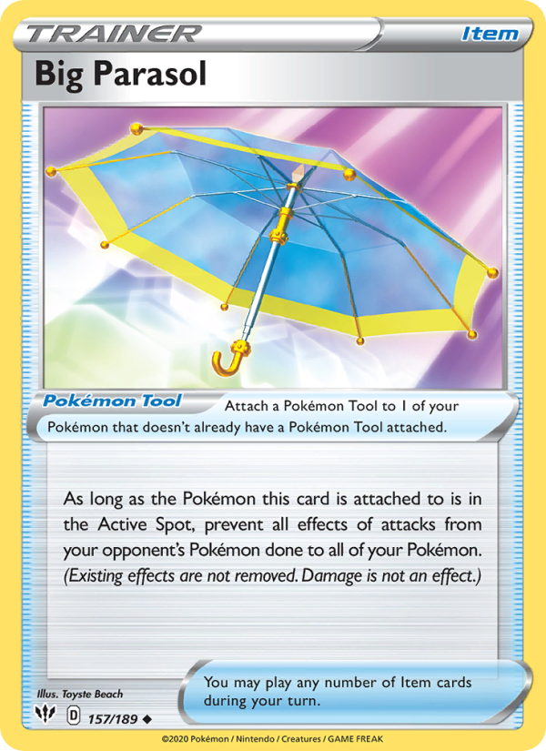 Big Parasol - Pokémon TCG Card