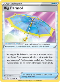 Big Parasol - pokemon TCG Card