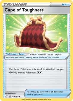Cape of Toughness - pokemon TCG Card