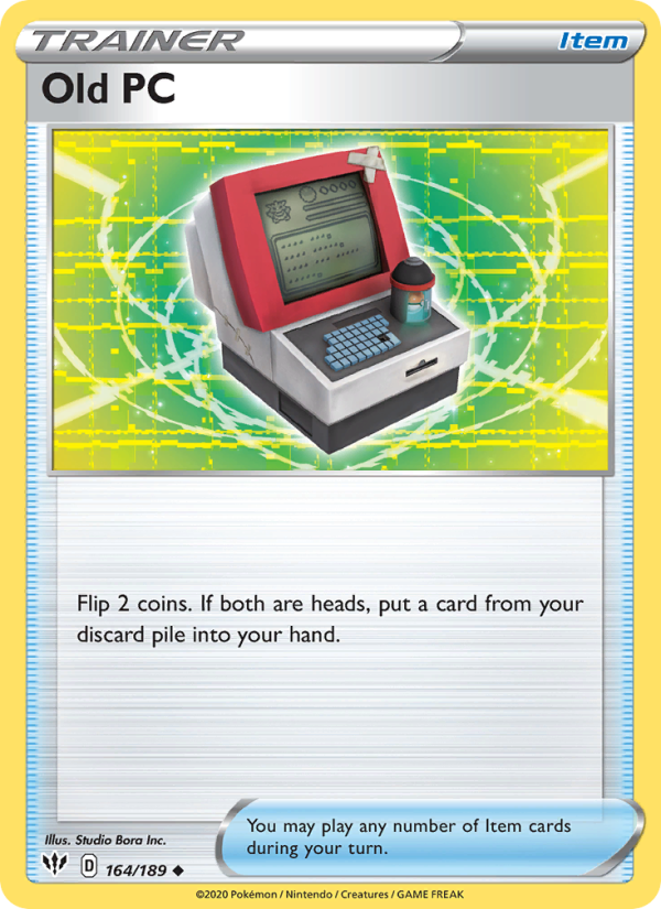 Old PC - Pokémon TCG Card