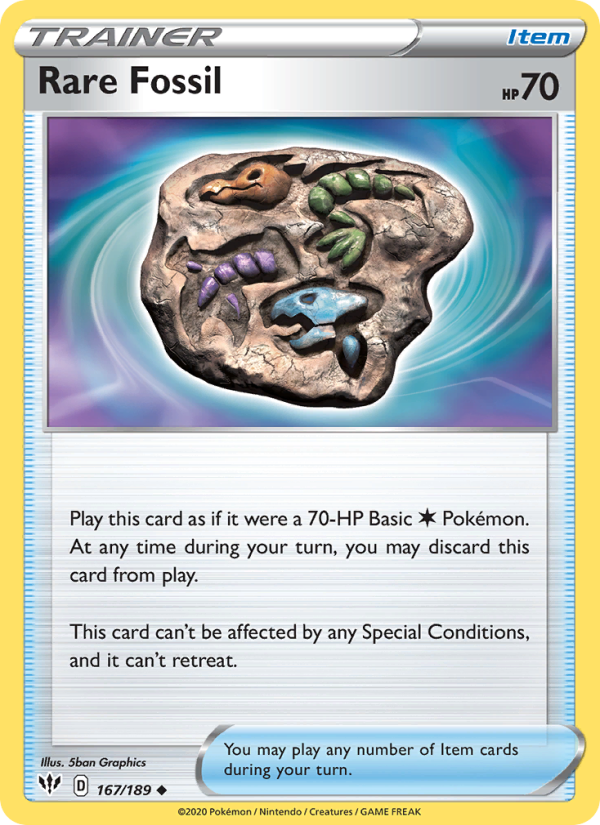 Rare Fossil - Pokémon TCG Card