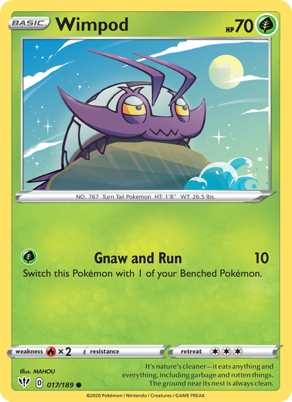 Wimpod - Pokémon TCG Card