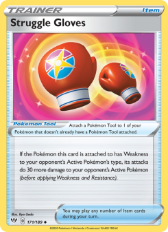 Struggle Gloves - pokemon TCG Card