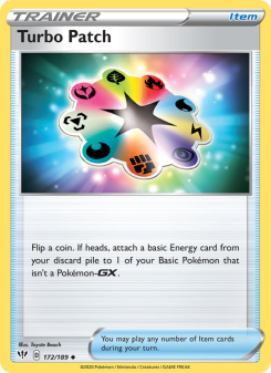 Turbo Patch - pokemon TCG Card