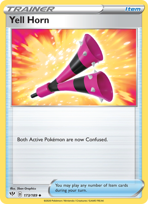 Yell Horn - Pokémon TCG Card