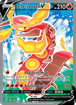 Centiskorch V - pokemon TCG Card