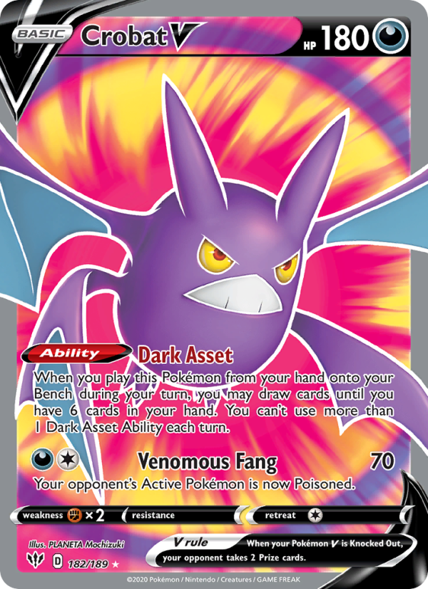 Crobat V - Pokémon TCG Card
