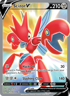 Scizor V - pokemon TCG Card