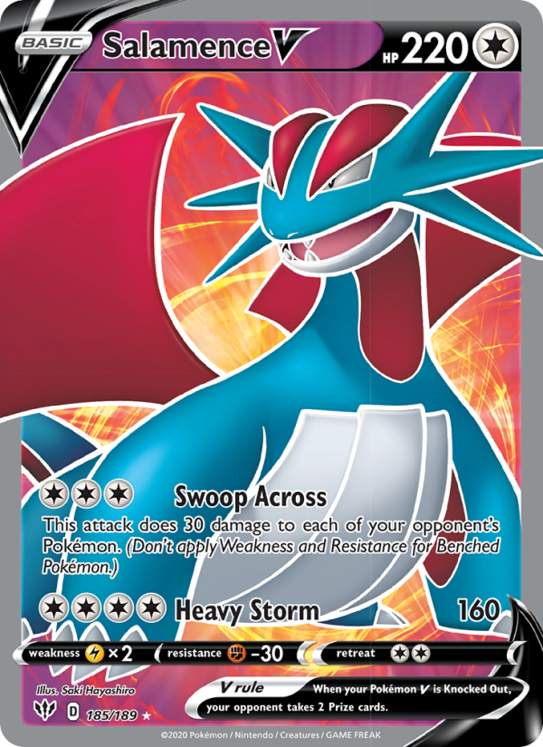 Salamence V - Pokémon TCG Card