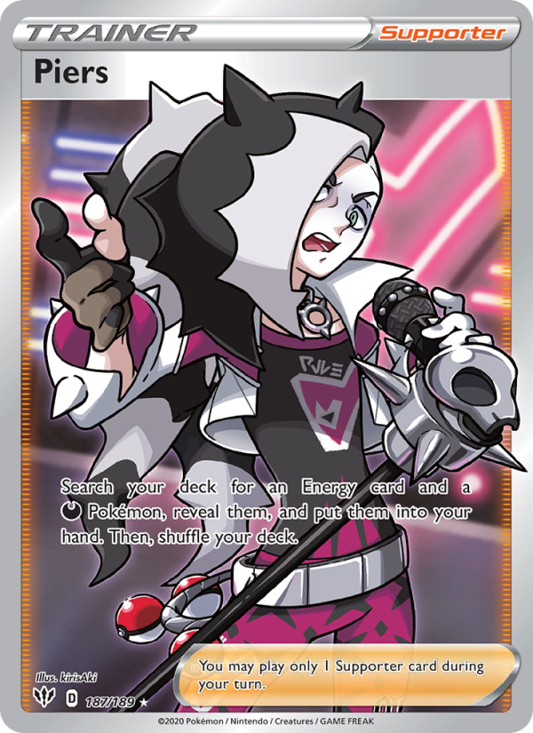 Piers - Pokémon TCG Card
