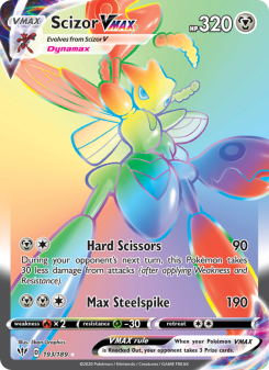 Scizor VMAX - pokemon TCG Card