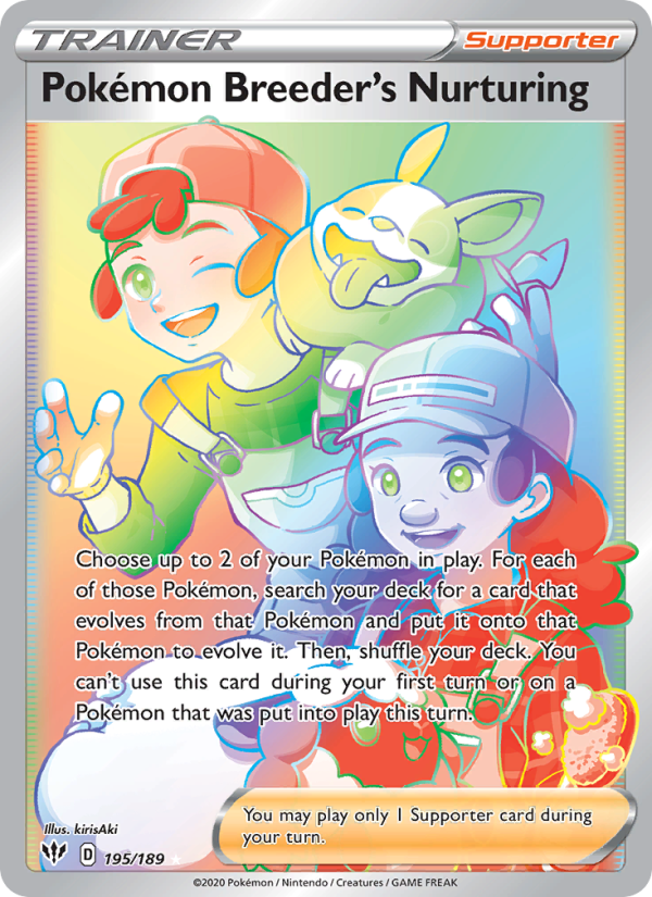 Pokémon Breeder's Nurturing - Pokémon TCG Card