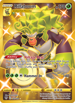 Rillaboom - pokemon TCG Card