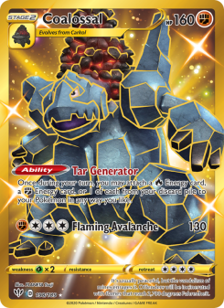 Coalossal - pokemon TCG Card