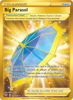 Big Parasol - pokemon TCG Card