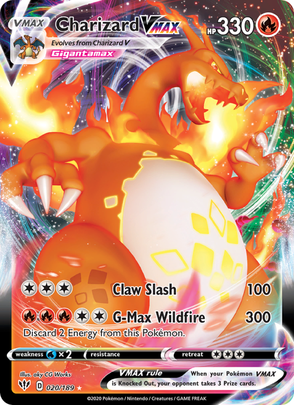 Charizard VMAX - Pokémon TCG Card