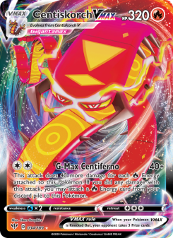 Centiskorch VMAX - pokemon TCG Card