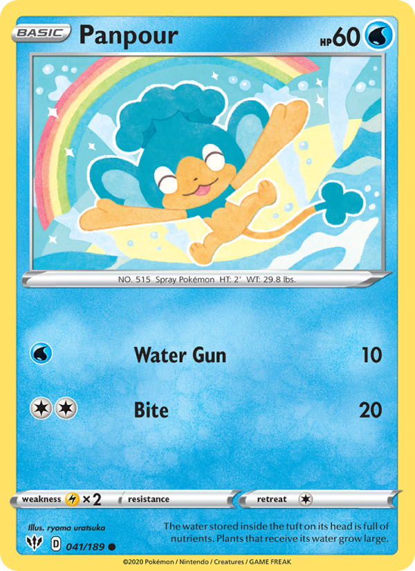 Panpour - Pokémon TCG Card
