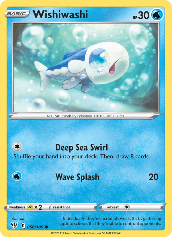 Wishiwashi - Pokémon TCG Card