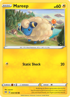 Mareep - pokemon TCG Card