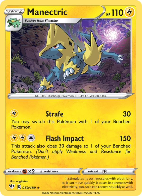 Manectric - Pokémon TCG Card