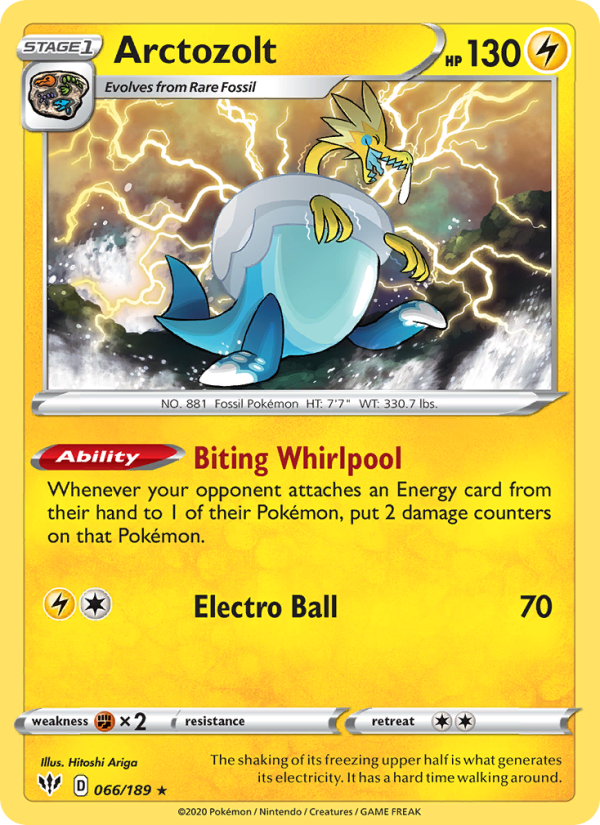 Arctozolt - Pokémon TCG Card