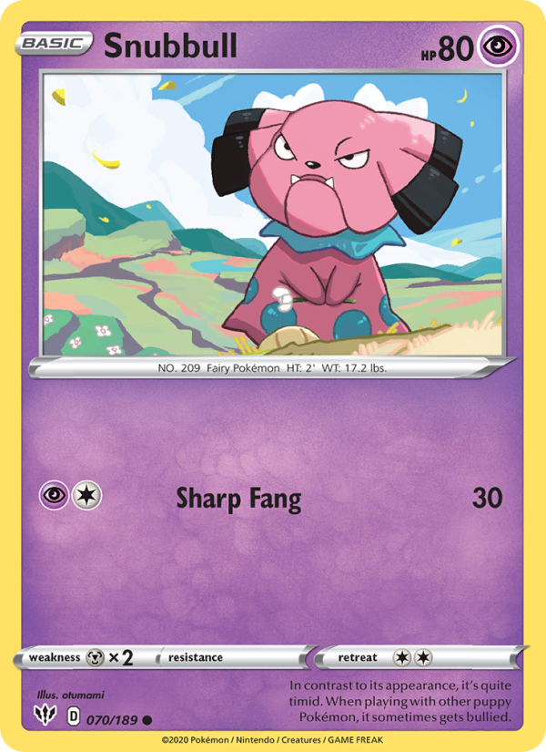 Snubbull - Pokémon TCG Card