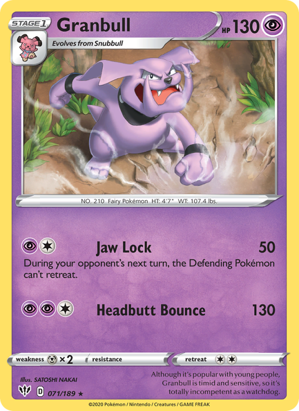 Granbull - Pokémon TCG Card