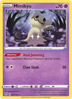 Mimikyu - pokemon TCG Card