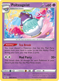 Polteageist - pokemon TCG Card