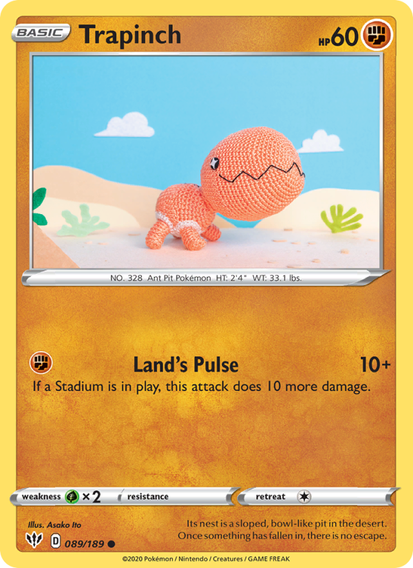 Trapinch - Pokémon TCG Card