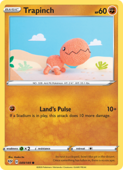 Trapinch - pokemon TCG Card