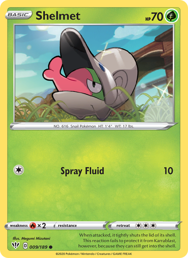 Shelmet - Pokémon TCG Card