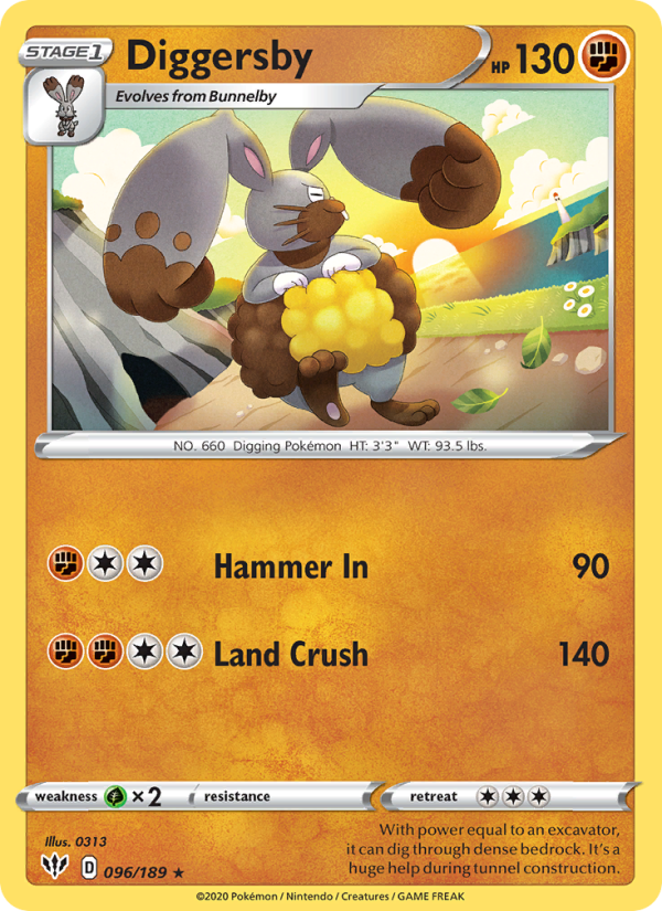 Diggersby - Pokémon TCG Card