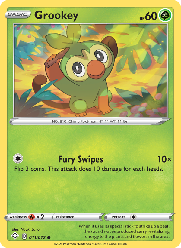 Grookey - Pokémon TCG Card