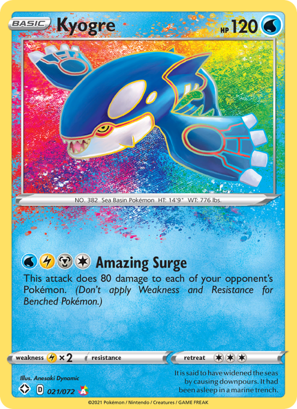 Kyogre - Pokémon TCG Card