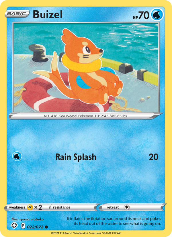 Buizel - Pokémon TCG Card