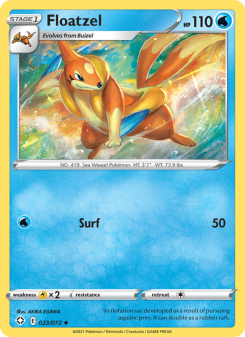Floatzel - pokemon TCG Card