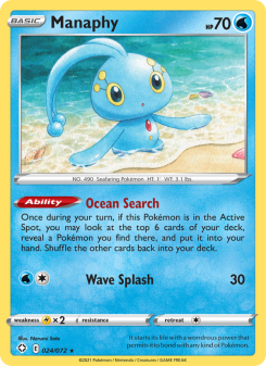 Manaphy - pokemon TCG Card