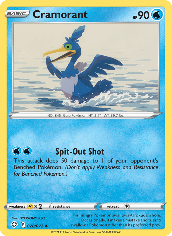 Cramorant - Pokémon TCG Card