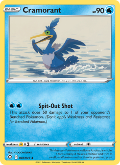 Cramorant - pokemon TCG Card