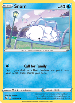 Snom - pokemon TCG Card