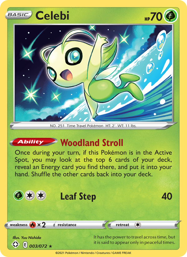 Celebi - Pokémon TCG Card