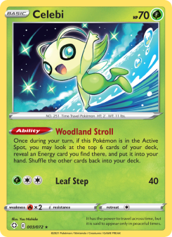 Celebi - pokemon TCG Card