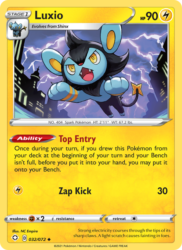 Luxio - Pokémon TCG Card