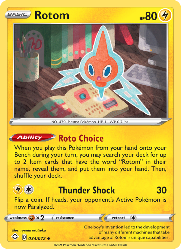 Rotom - Pokémon TCG Card